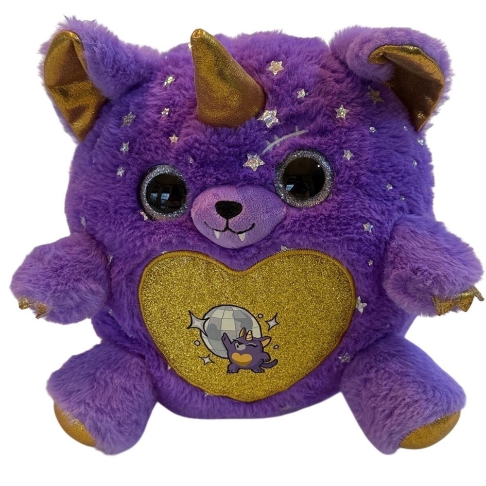 Rainbocorns Monstercorn Kids‎ Howlie Glitter purple Unicorn Plush Zuru